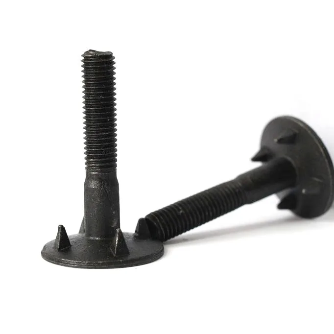 DIN15237 belt screws fanged elevator bolt with spikes
