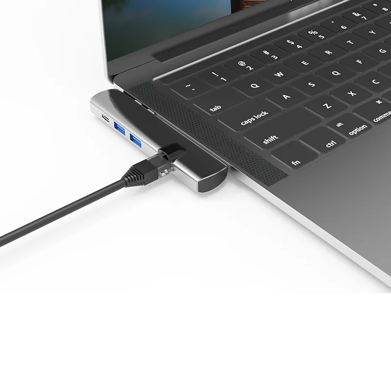 Hot Sale Type C Port USB to 5 Port RJ11 USB C HUB