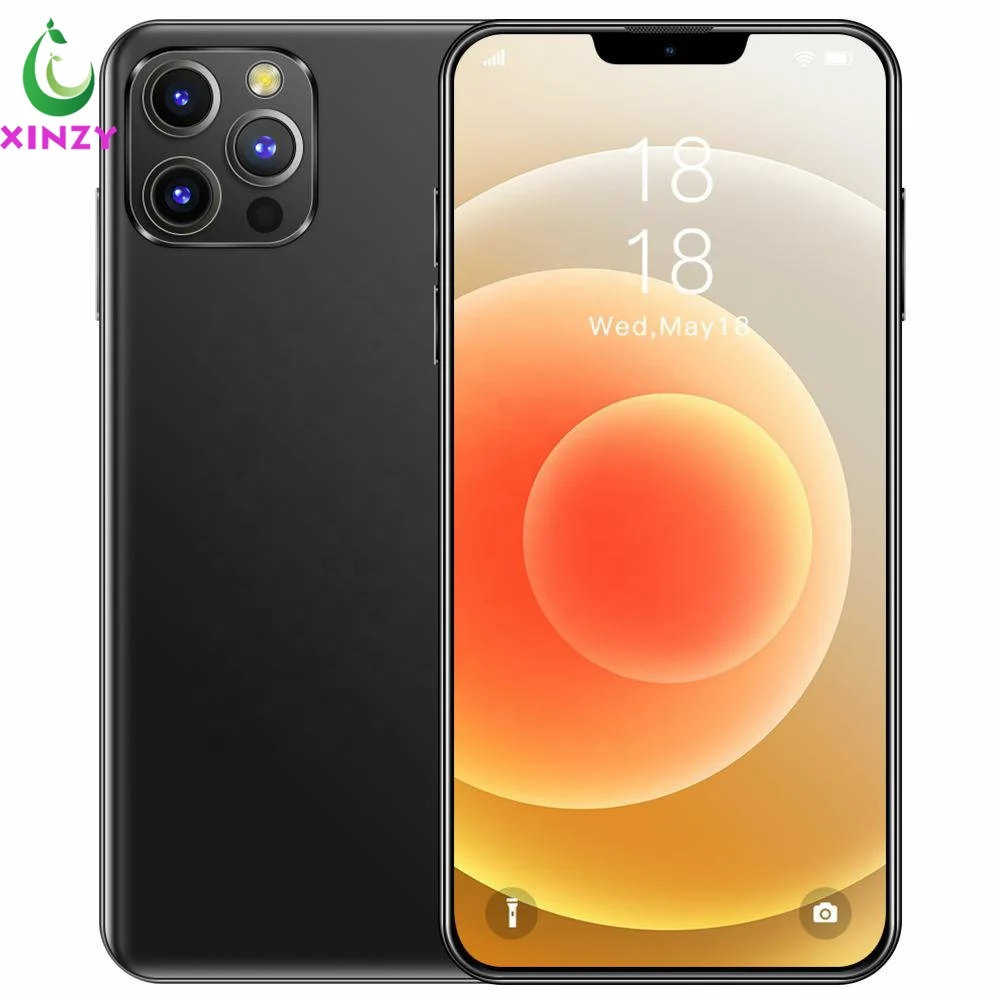 Лидер продаж, самый дешевый смартфон XINZY I12 Pro Max 12G + 512 Гб, полный экран 6,7 дюйма, оптовая продажа мобильных телефонов, телефон