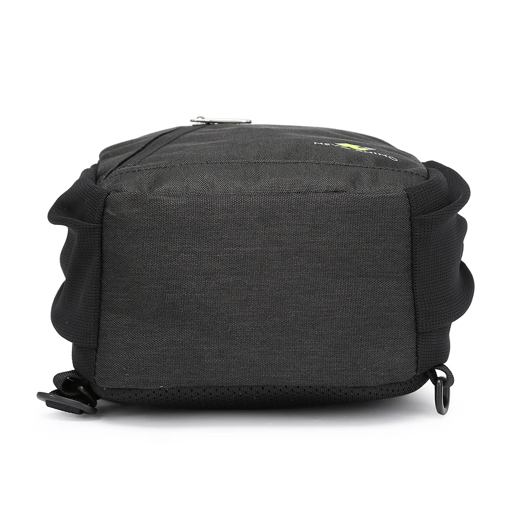 Custom Waterproof Anti Theft Designer Chest Bag USB Crossbody Sling Bags For Men Single Shoulder Crossbody Bag