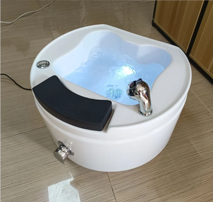 Professional Beauty Salon Furniture Pedicure Spa Bowl Massage Stations Foot Spa Tubs Foot Therapy Basin