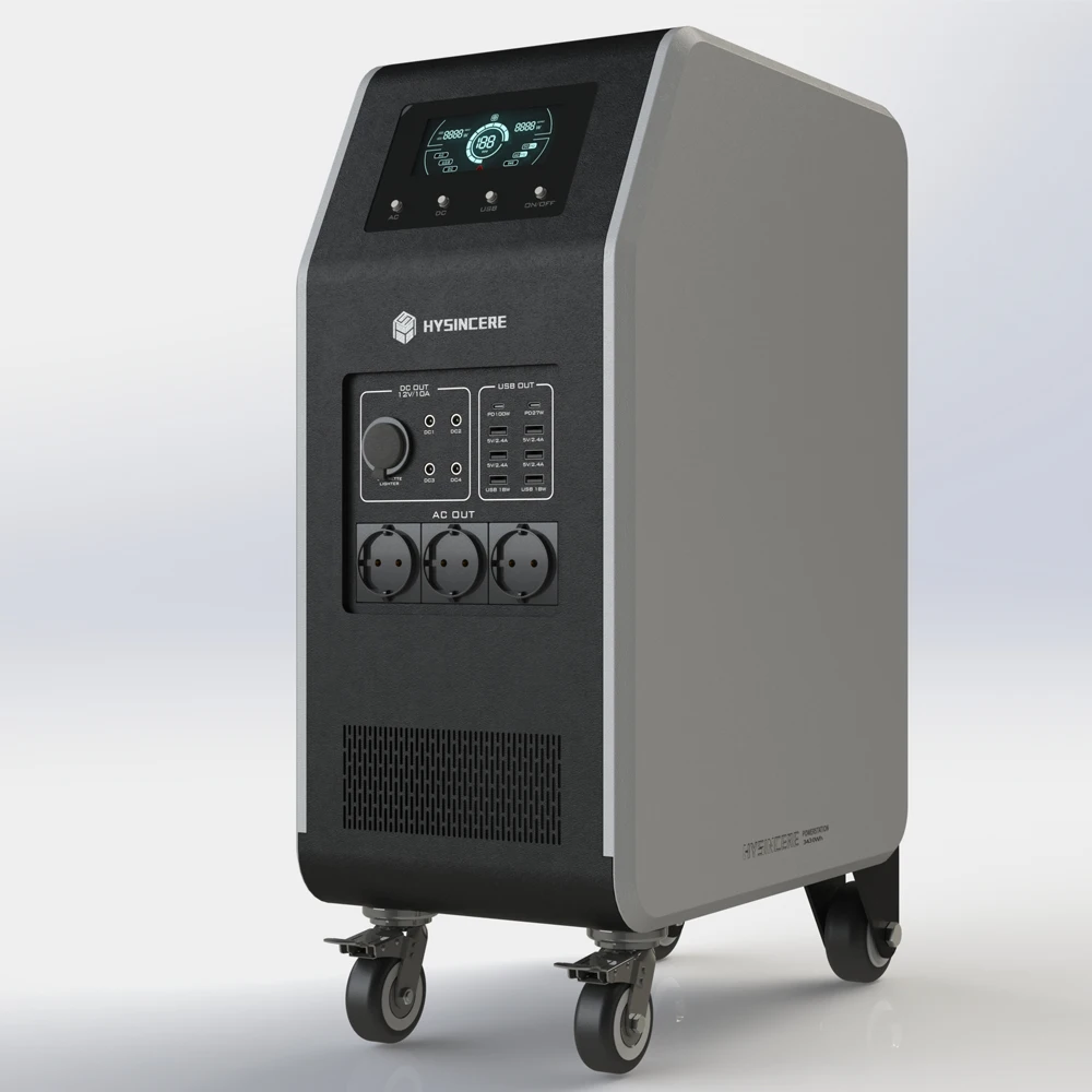portable power station solar generator 5000w 220v electric car charger with solar power station