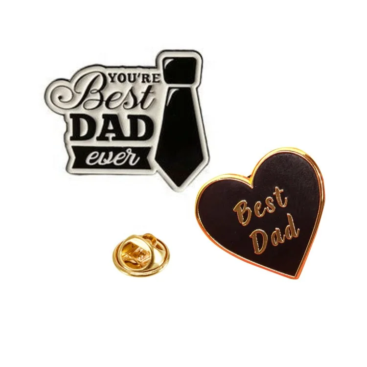 Брошь на лацкан мужской с УФ-принтом