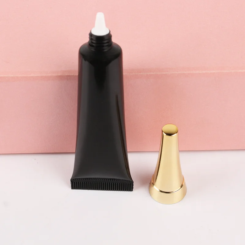 Black Squeeze Tubes10ml 15ml Plastic Cosmetic Tube For Fill Hand Cream
