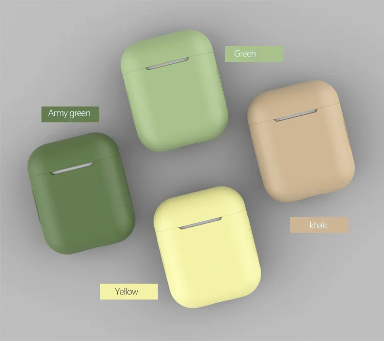 
Wholesale Custom Protective Simple Silicone Case Cover For Airpod Pro Anti-lost Designers For Airpod 2 Case 