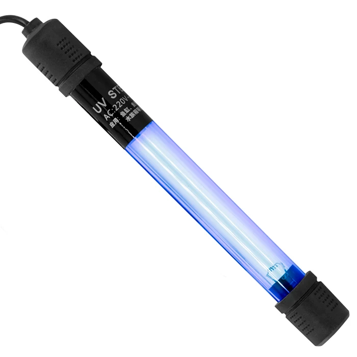 Hot sale factory direct 5w 7w 9w 11w aquarium uv light submersible uv germicidal lamp for fish tank