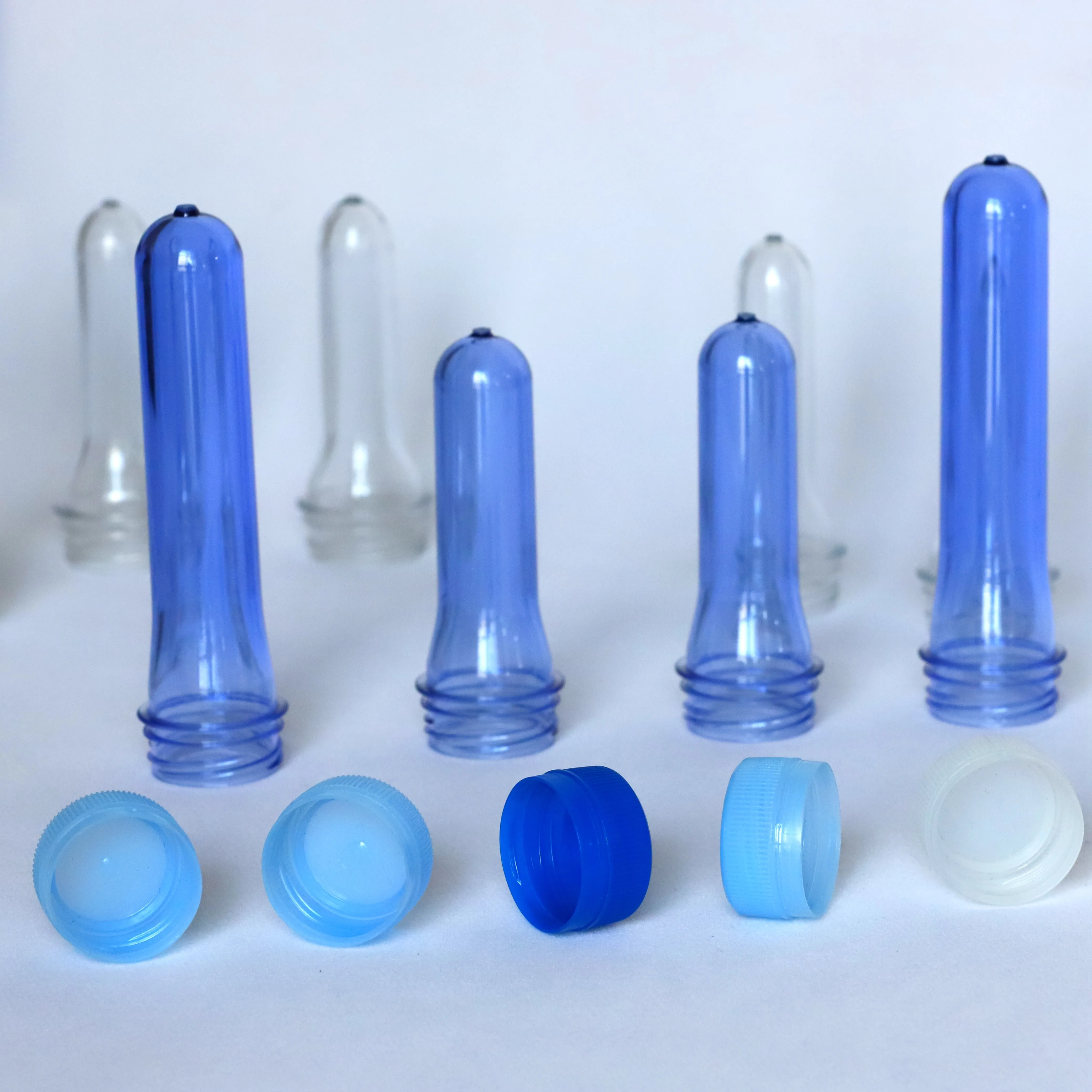 Hot selling Preform long 30/25mm PET Plastic Bottle Preform 14g 16g  Preform For 300-400ml Mineral Water Bottle With Lids