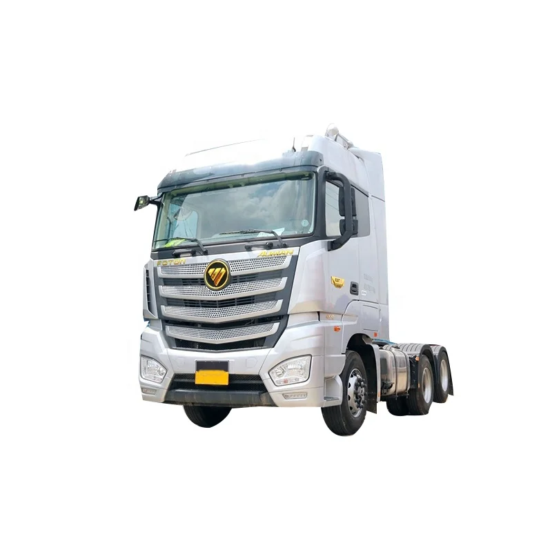 China Brand New Low Price  Heavy Duty Truck 10 Wheels Foton 6x4  Euro2 Tractor Truck for Sale