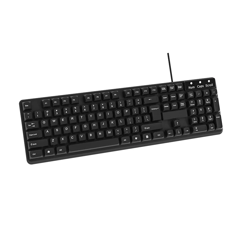 Wholesale Best Cheap Ergonomic Multi Language Layout USB Wired Office Keyboard For Computer Laptop