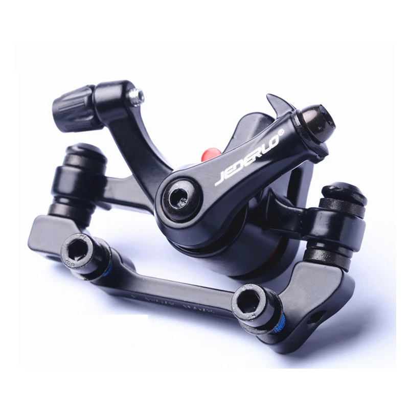 JEDERLO Folding Bike Mechanical Disc Brakes Aluminum Alloy 140/160/180mm Mountain Bike Disc Brake Rotor cycling parts