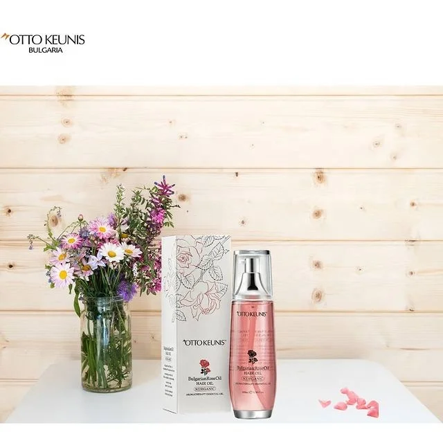 Wholesale Professional Salon Shop Daily Use Long Lasting Fragrance Detangling Easy Absorb Hair Oil Rose Oil