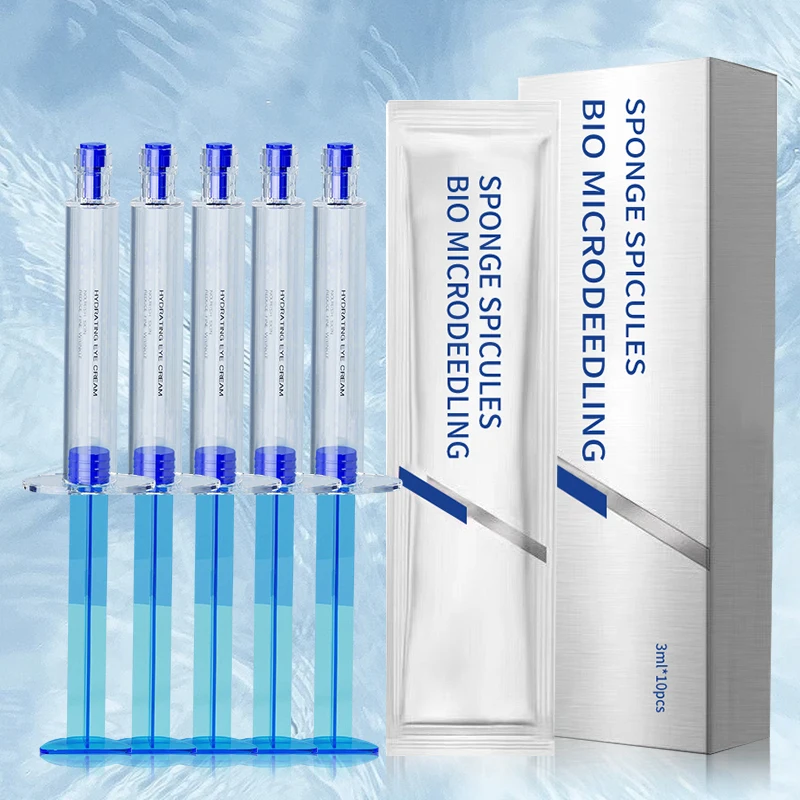 Professional Peptide Organic Seaweed Microneedling Mesotherapy Serum Spongilla Repair Sponge Spicules Bio Microneedling Serum