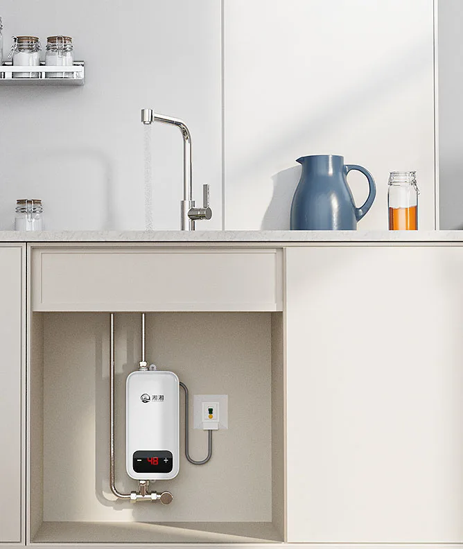 Advanced Technology New Design Led Instant Electric Water Heater Faucet Hot Tap Heating Electric Faucet With Digital Display