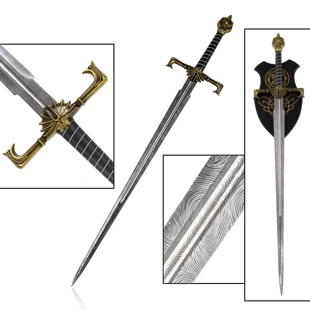 TV House of the Dragon Weapon Prop Viserys I Targaryen Blackfyre Sword Replica