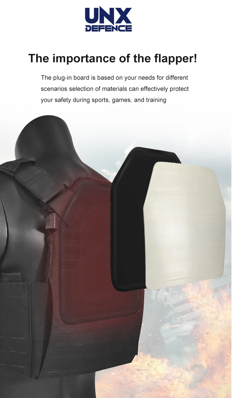 Hard Body Armor Single/Multi Curve Radian Uhmwpe Material Silicon Carbide Ceramic Nij Iv Plate