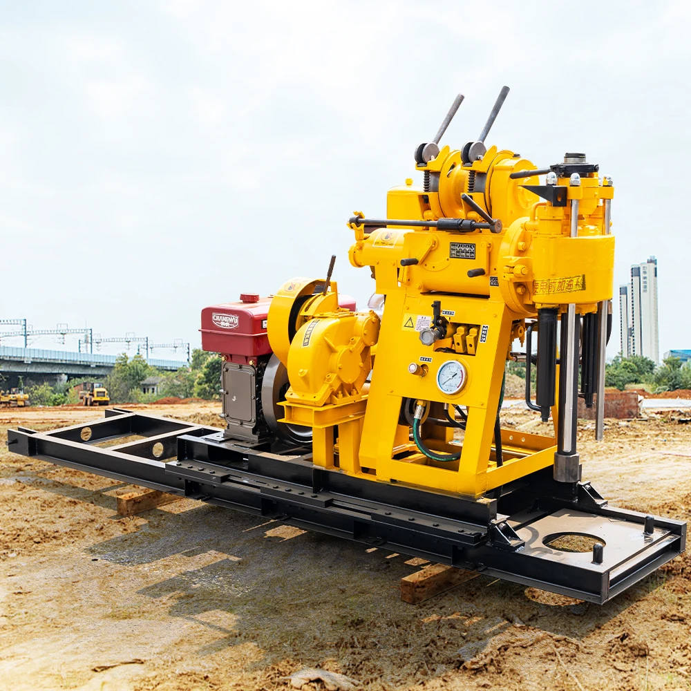 Hengwang гидравлическая дизельная небольшая портативная буровая установка для бурения скважин оборудование исследования почвы
