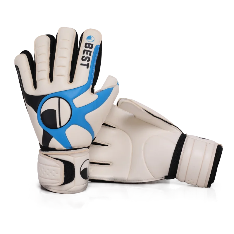 
football With finger guard full latex football goalkeeper gloves 