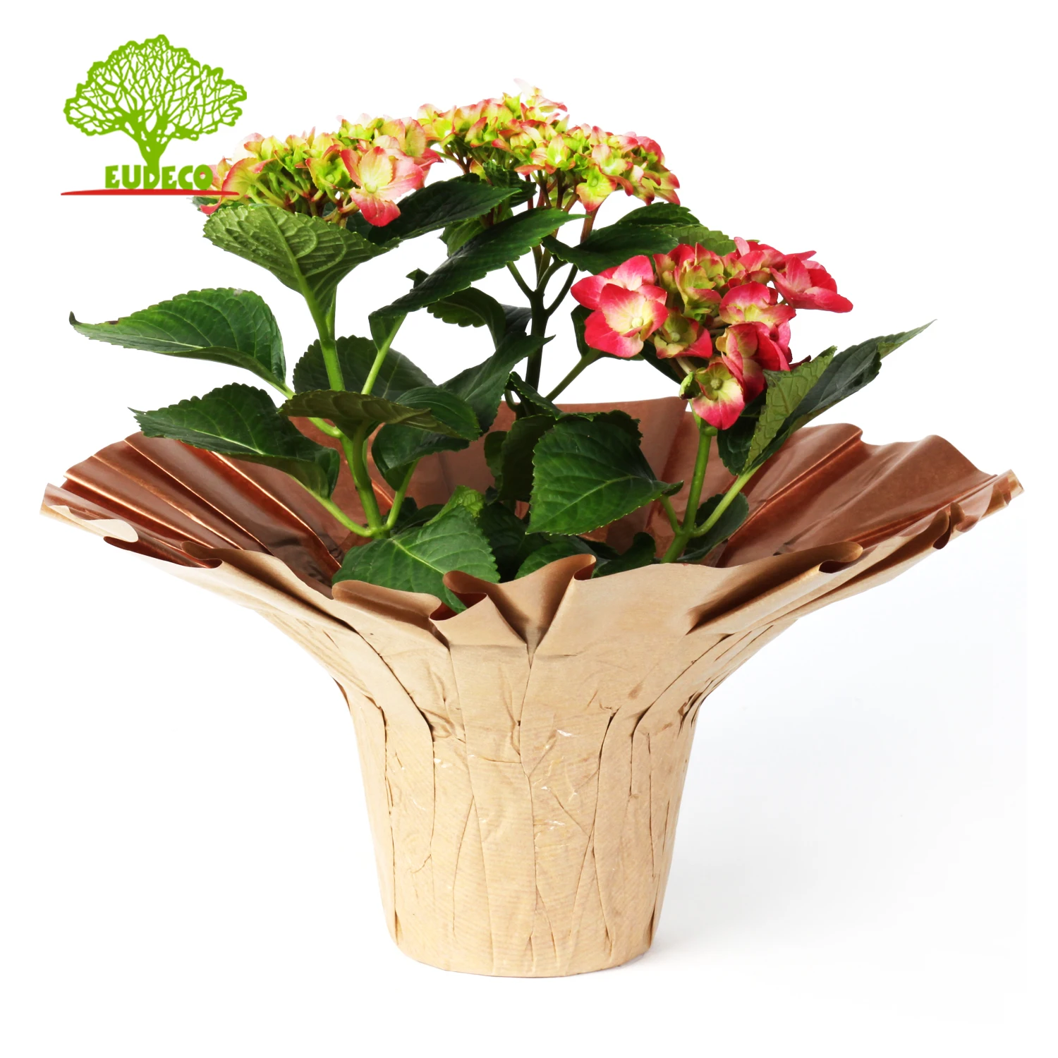 Good Selling  Kraft Paper Large Flowers Pots Wholesale Bouquet Holder Sleeve Packing