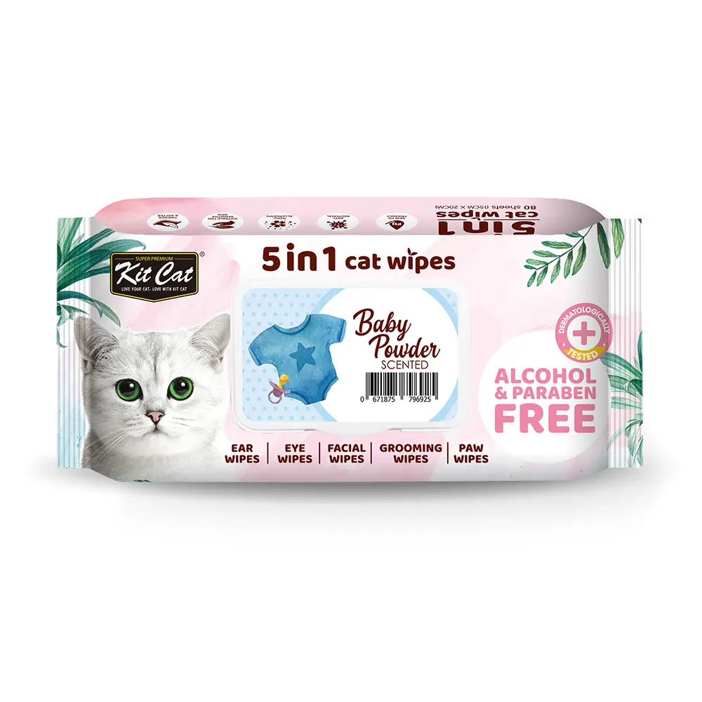 OEM  Attractive Price Softcare Biodegradable Pet Wet Wipes Unscented