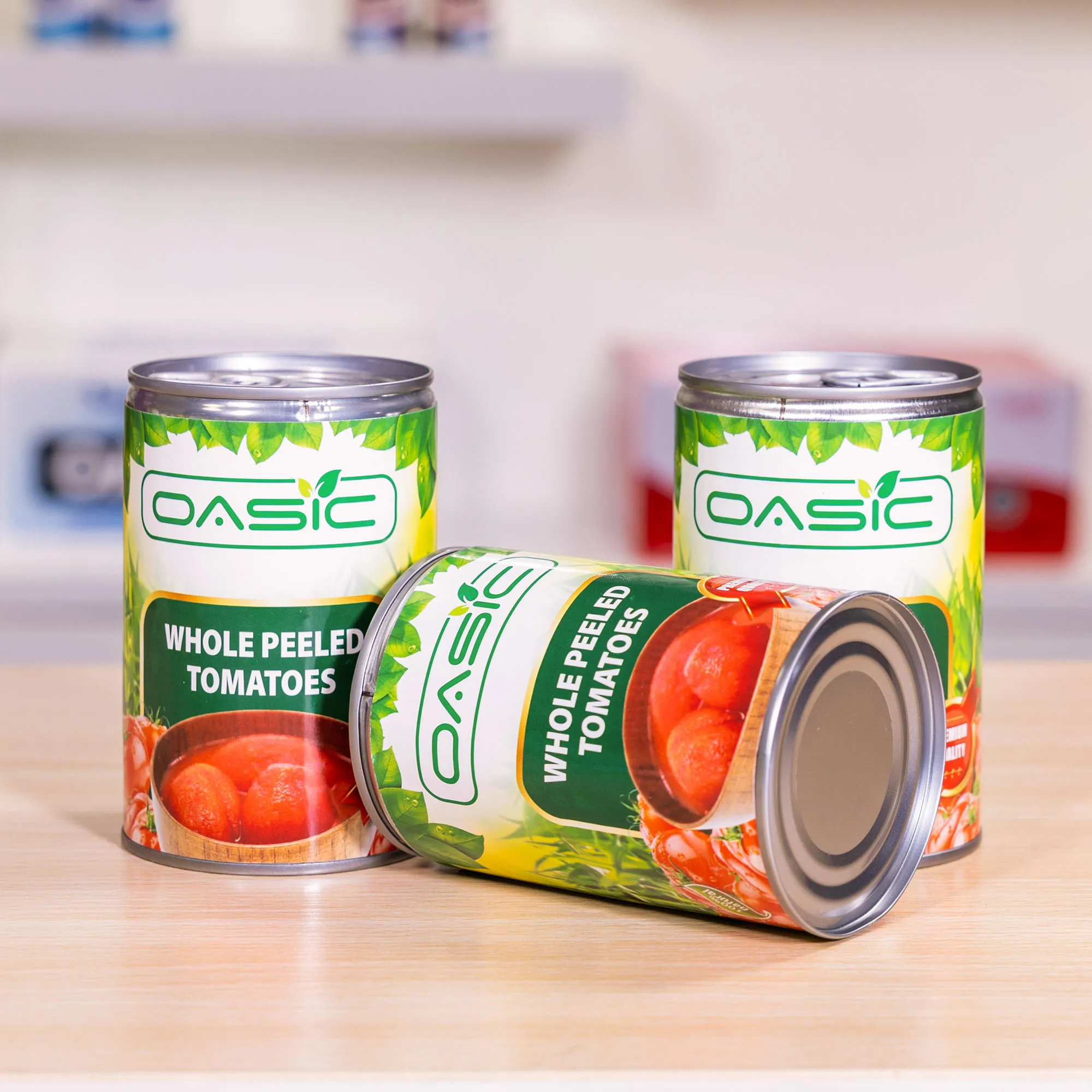 Hand Picked Premium Raw Material Canned Peeled Tomato Support OEM Service