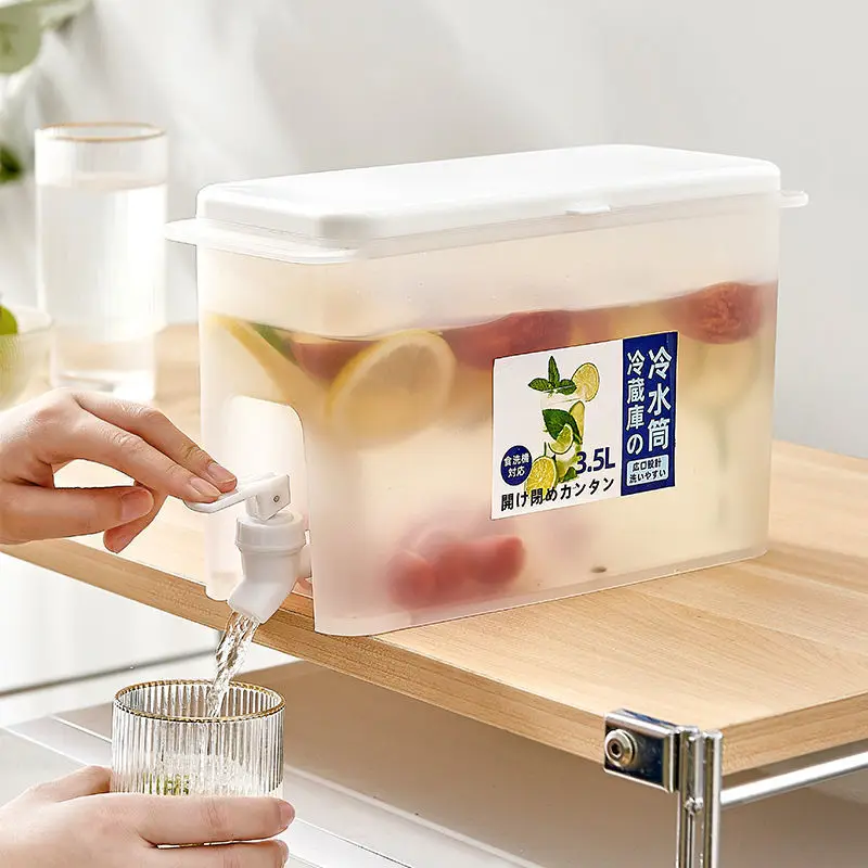 Dispensadores De Bebidas 3.5L пластиковые молоко сок спиртом дозатор напитков холодильник соковыжималка для охлажденных с краном
