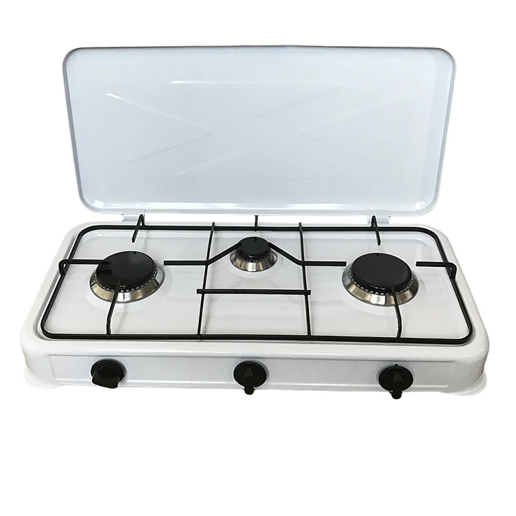 custom or standard cooking appliances kitchen hob 3 burner stove table top gas cooker