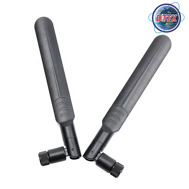 Indoor Flat Rubber 700-2700MHz High Gain 4G Antenna GSM/3G/WIFI/4G LTE Foldable Rubber SMA Antenna