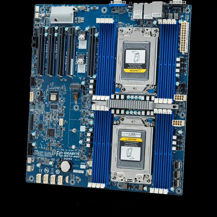 Gigabyte MZ72-HB2 MZ72-HB0 двухканальные процессоры AMD EPYC серии 7003/7002 Серверная материнская плата
