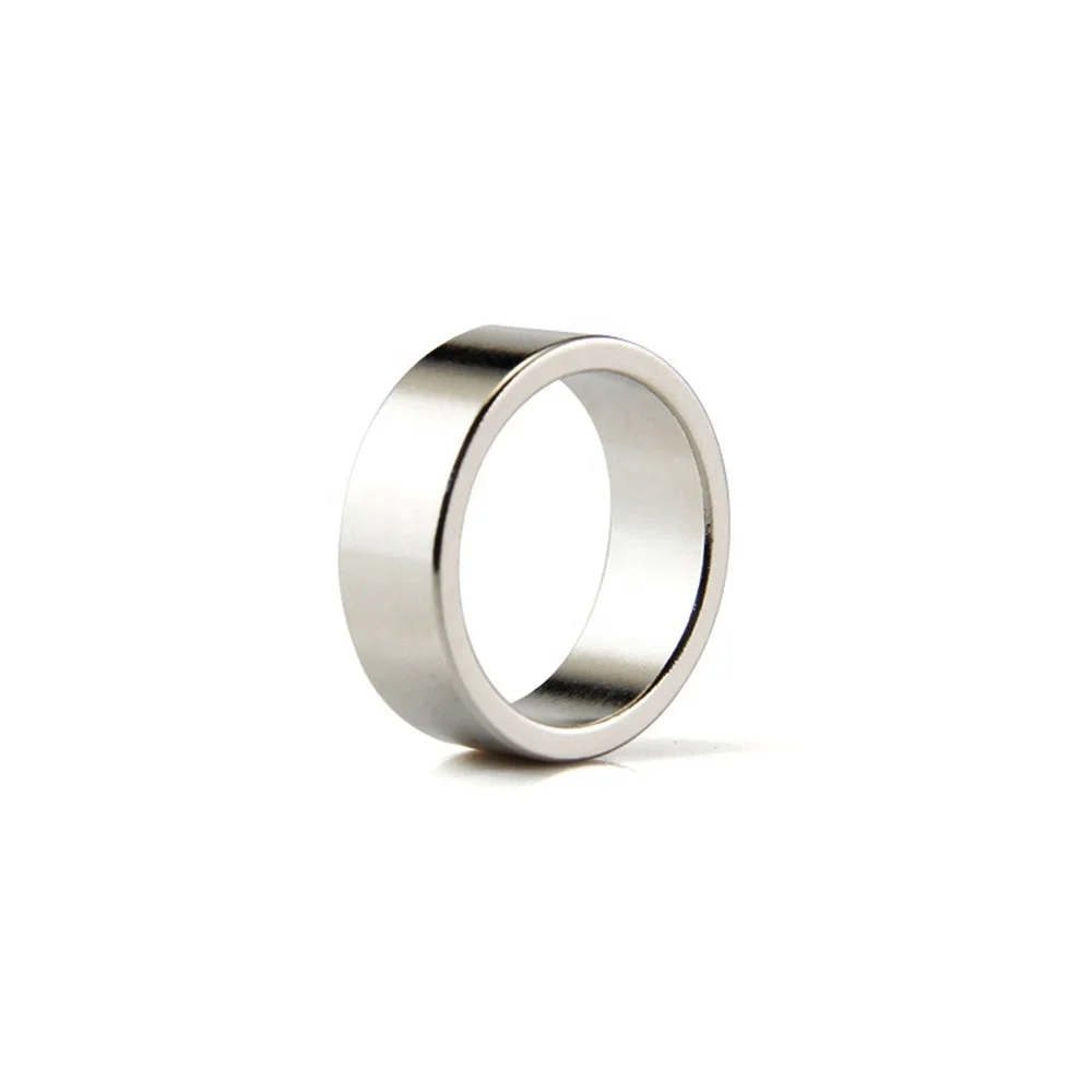 Strong Force Ring Magnetic NdFeB Magnet N35-N52 Rare Earth Big Annular Neodymium Magnet