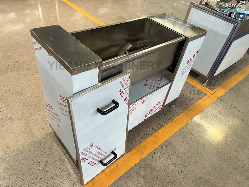 Meat Processing Machine 20-400L Stainless Steel Electric Meat Mixer For Meat Food Plant