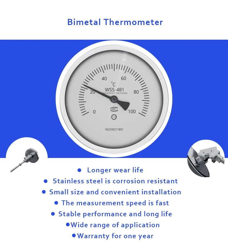 Bimetal thermometers in the kitchen are on sale