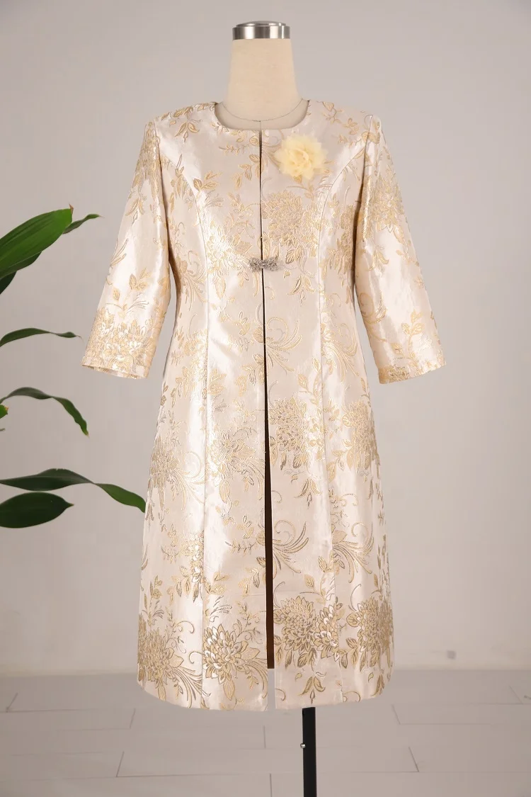 African Women Plus Size Women Church Two Pieces Set Skirt Middle aged Women Satin Elegant Dress For Fancy Event