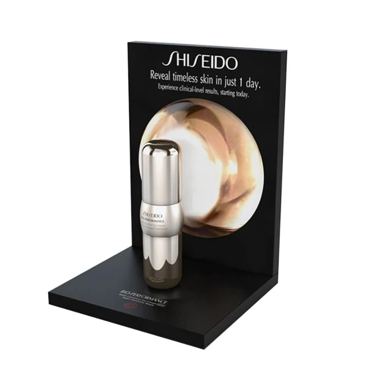 Factory offer OEM display stand for  Retail Shops Countertop display stand skin care acrylic display stand