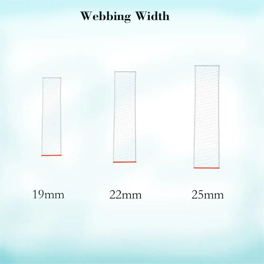 woven recycled webbing strap customized polyester webbing elastic strap belt elastic rubber tape  for massage glasses