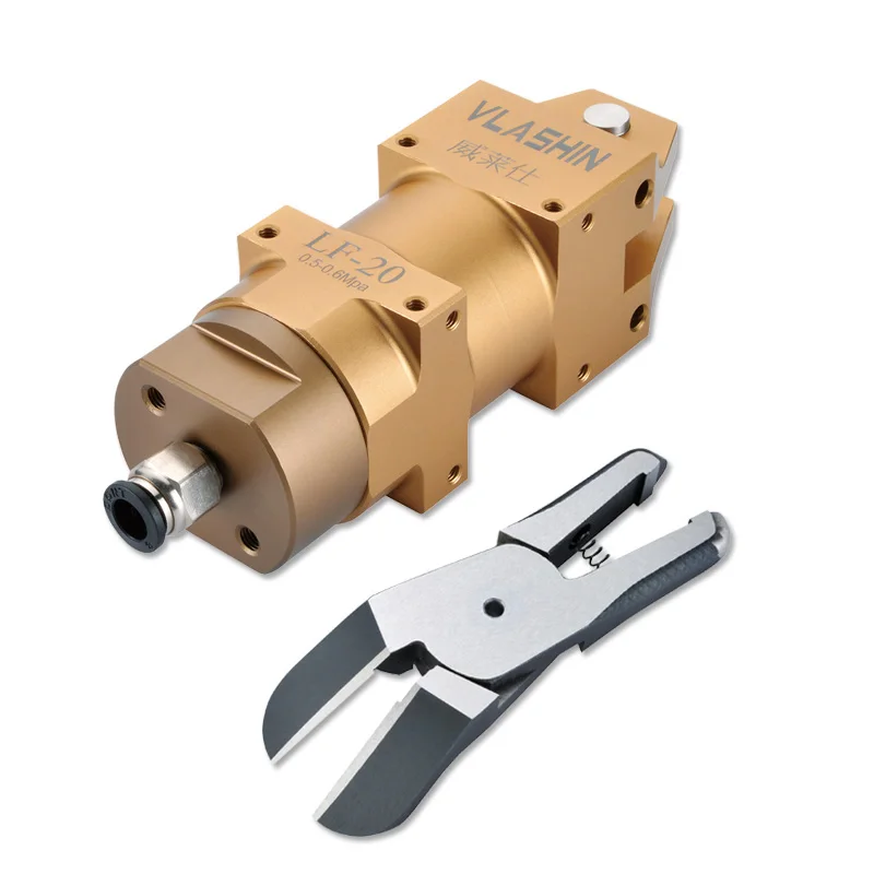 
VLASHIN LF-20-N20AA239 Gold Color Plastic Gate Air Nipper With Diagonal Pliers 