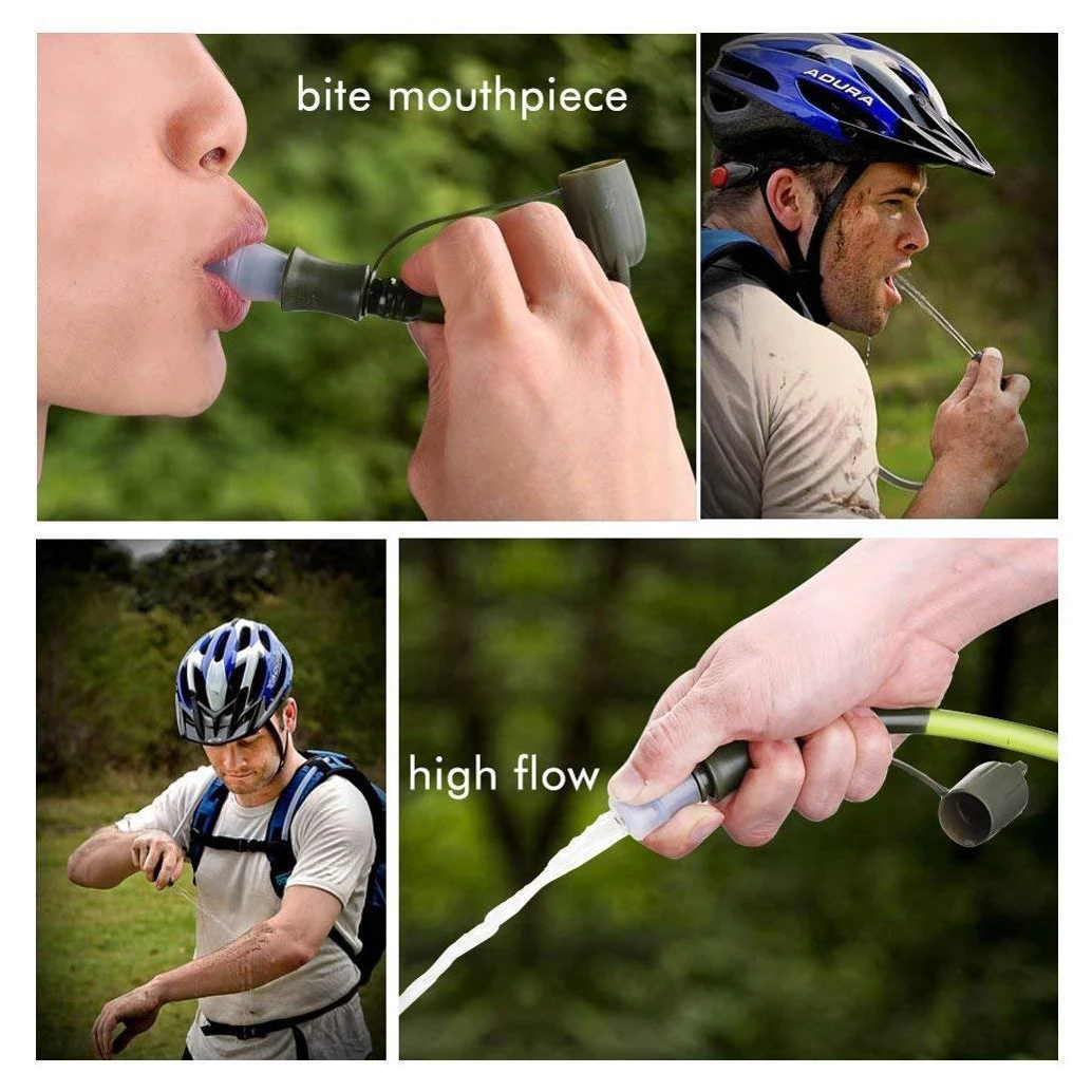 Water hydration pack bladder Non Toxic 2 Liter Leak Proof outdoor portable Drinking Water Bag for Bicycle Cycling Run