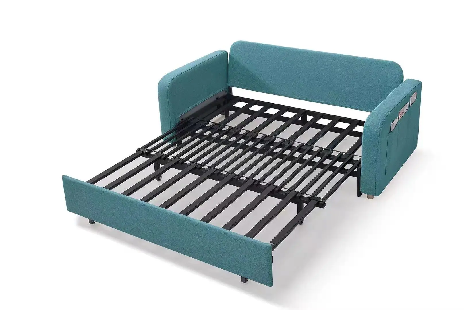 New Design Easy Assembled Space Saving Smart Furniture Folding Bed king size queen size platform metal bed frame