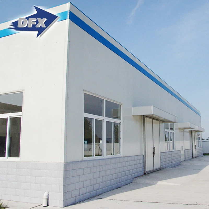 Prefabricated school metal building custom steel structure workshop construction office buildings sea port steel house