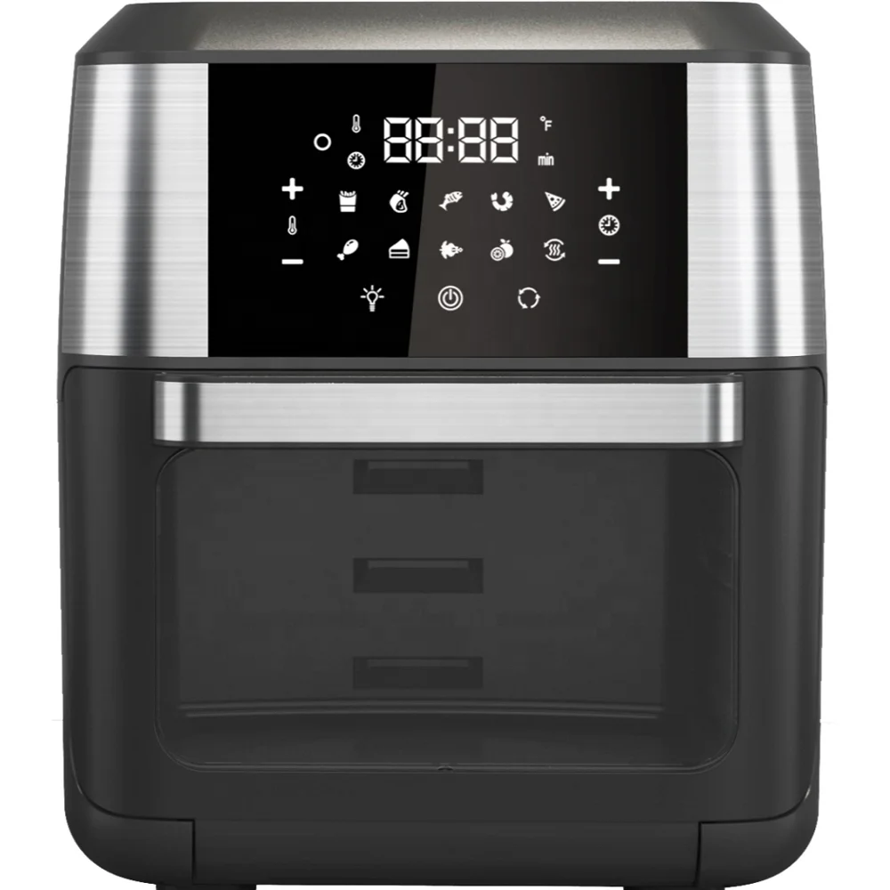 Hot Best Selling Factory Direct Selling Steam Smart Large Capacity Touch Screen Air Fryer 12L Intelligent Air Fryer oven