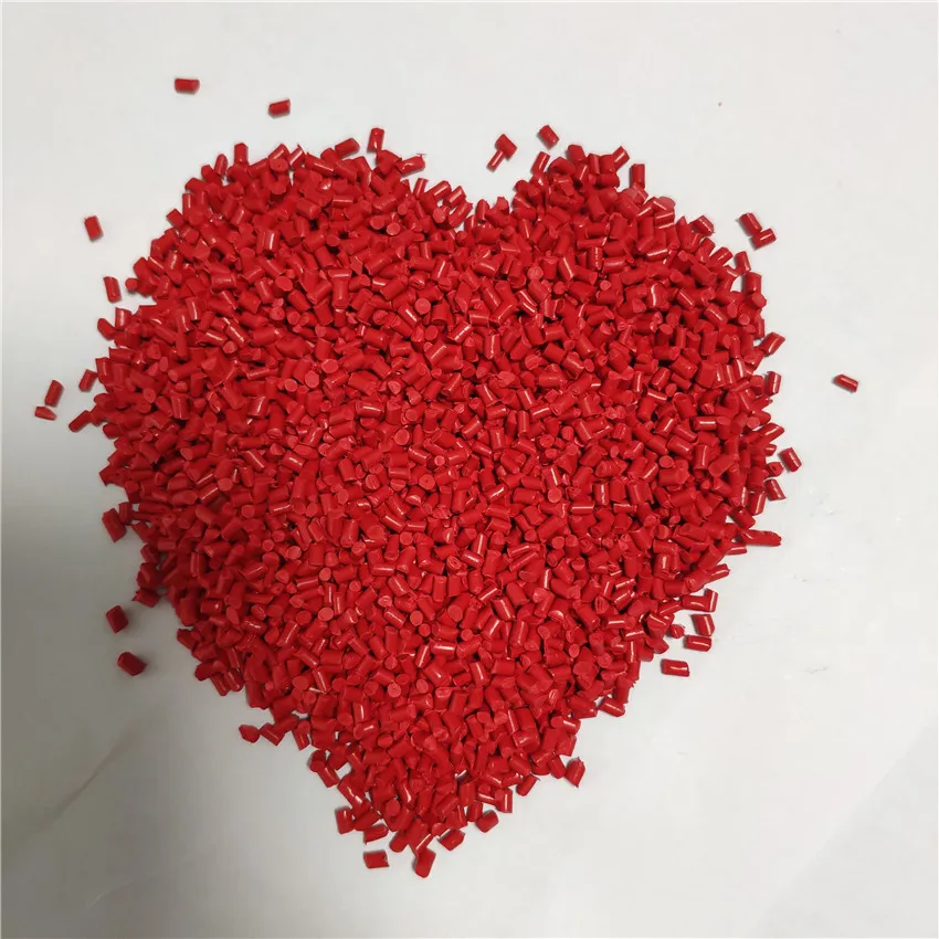 Chinese Factory PE PP Red Resin Masterbatch