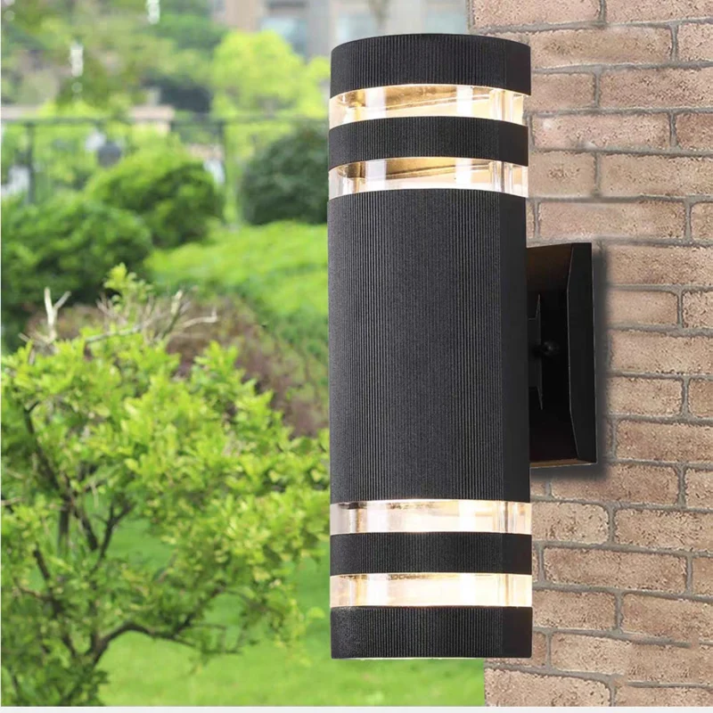 IP65 Modern Wall Light Outside Wall Mounted Exterior Fancy Fixtures Outdoor Waterproof Outdoor Wall Lamps