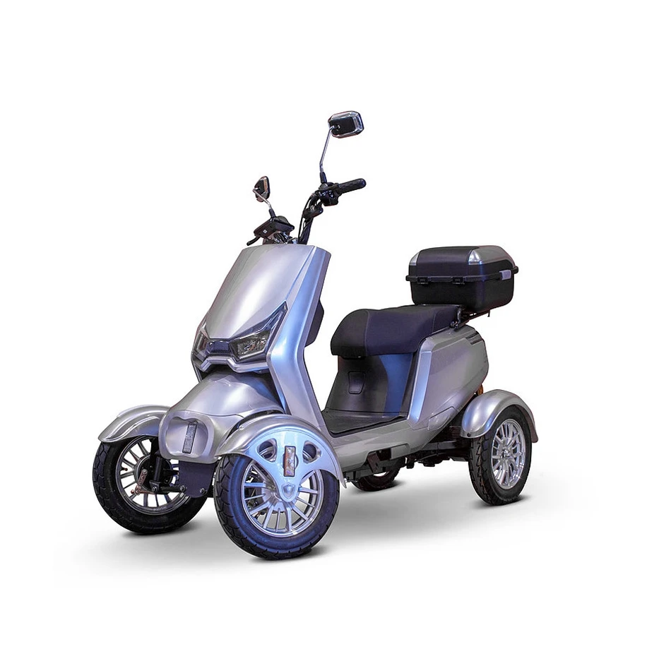 Attractive price new type front & rear drum brake elderly mobility scooters electric 4 wheel