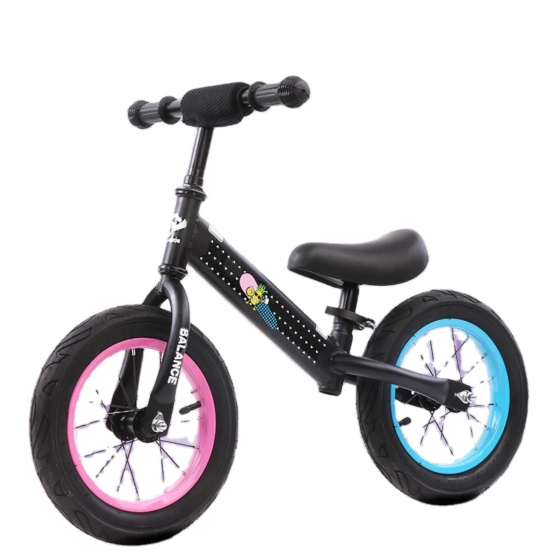 2024 Cheap price kids balance bike inflated tire tube baby balance bicycle