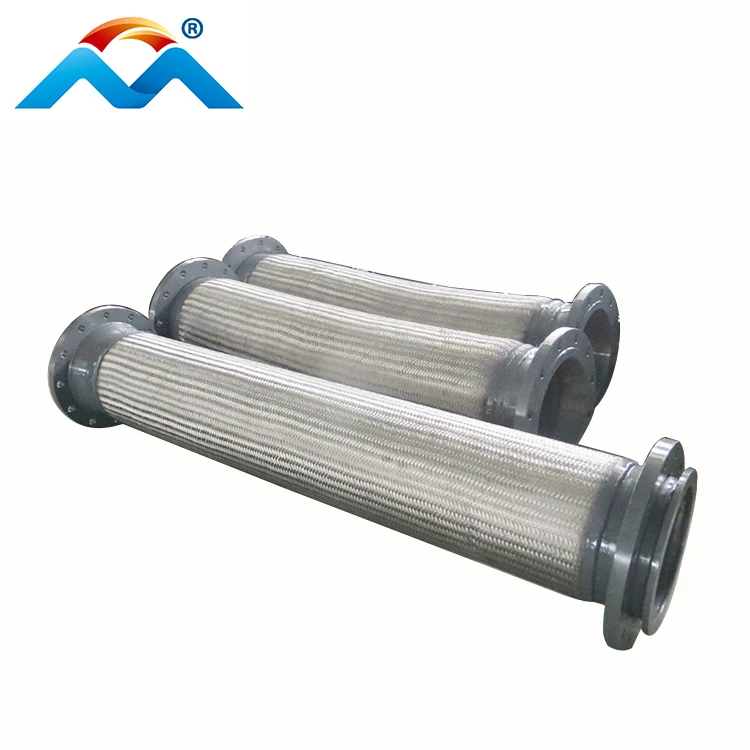 Stainless Steel Wire Braided Corrugated Flexible Metal Hose Pipes Quick Convoluted Metal Hose for Heated Exchanger