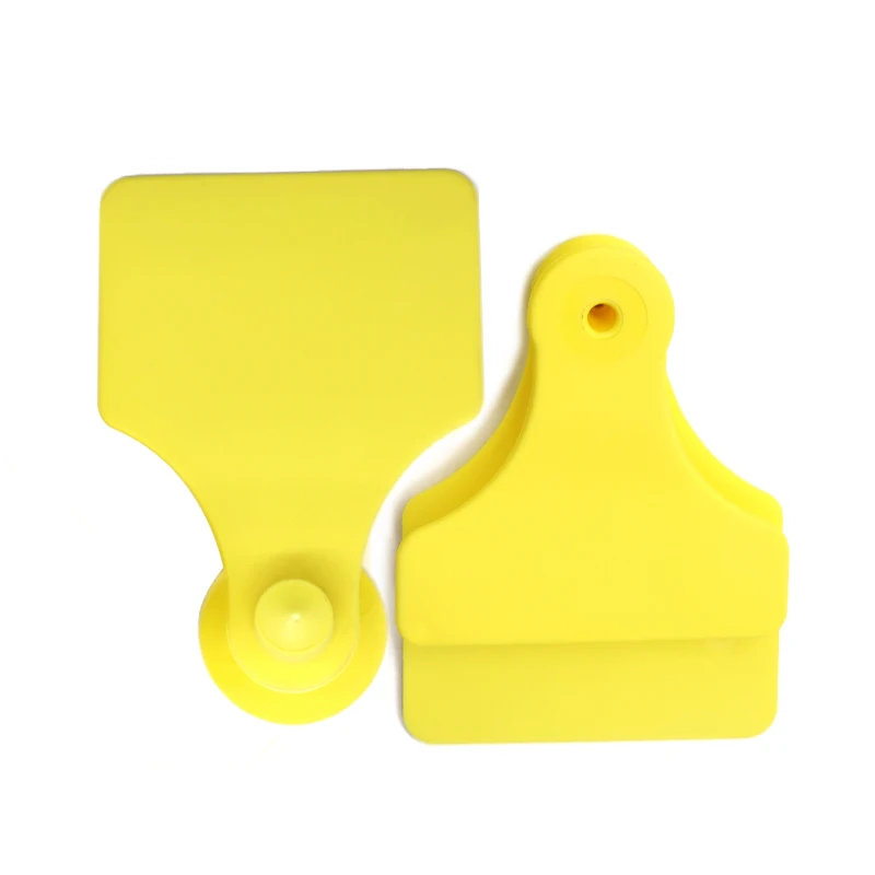 JCET026 plastic ear number animals reflective ear tag for cows personalized tags for earrings