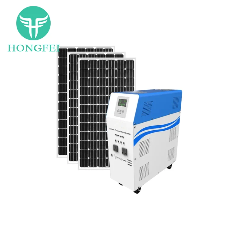 Off Grid Solar Power Photovoltaic Generator System With Panel Completed Set For Home