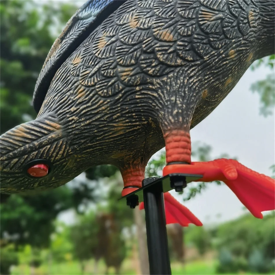 Турции оптом по 6 штук в лотах Детские V утка мотор приманка дистанционного управления приспособление для удаления Кряква Охота обманки с спиннинг крылья от Xilei