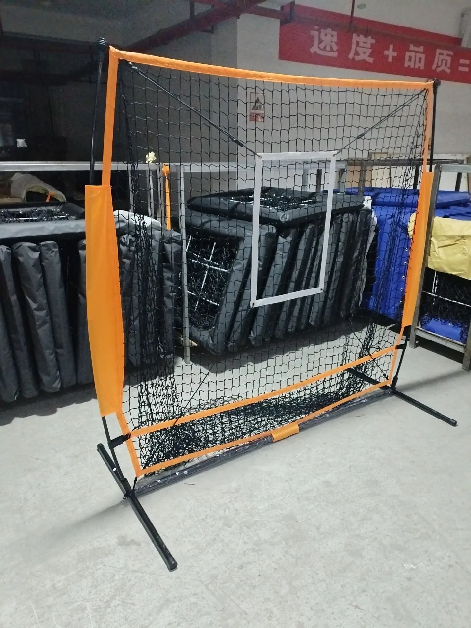 Baseball Net Baseball Practice Net for Batting and Pitching with Bow Frame, Carry Bag and Strike Zone