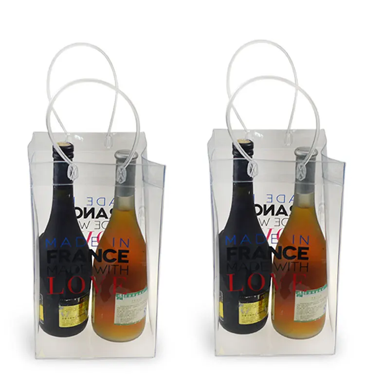 Ice bag for 2 bottles cooler bag for 2 bottles, icebag