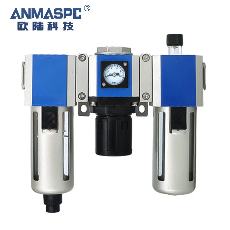 oulu ANMASPC factory outlet china manufacturer air filter component regulator lubricator pneumatic combination treatment units